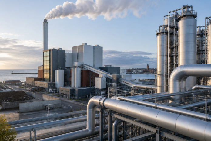 Öresundskraft går vidare med CCS-investering i Helsingborg