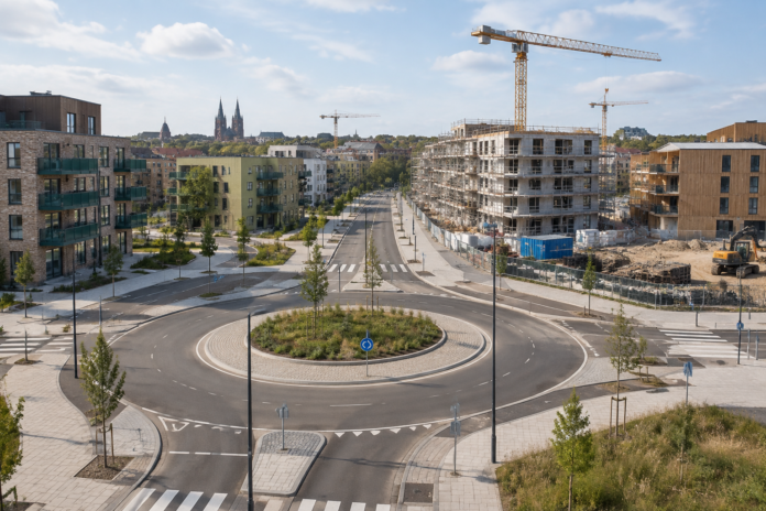 Kraftringen och NCC slutför infrastrukturarbeten för Västerbro i Lund