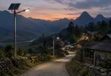 Solenergi ger nytt ljus åt avlägsen bergsby i Vietnam Solenergi ger nytt ljus åt avlägsen bergsby i Vietnam