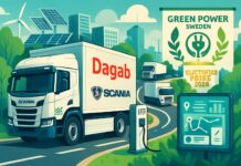 Dagab och Scania har tilldelats Green Power Swedens Elektrifieringspris 2026 för sitt gemensamma arbete med att elektrifiera tunga transporter. Genom att sätta 35 eldrivna lastbilar i trafik och använ